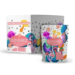 goomz white peach mushroom gummies 4g