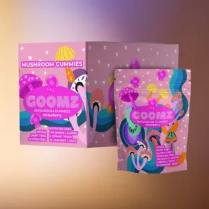 goomz strawberry mushroom gummies 4g