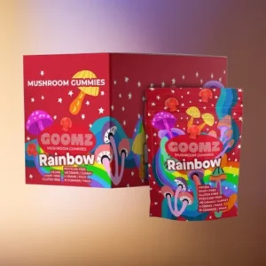 goomz rainbow mushroom gummies 4g